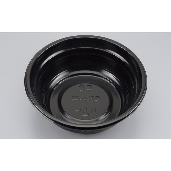 【蓋付き】BF丼14(黒つづみ) 【本体600枚・蓋600枚セット】
